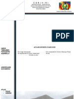 Acta de Division y Particion