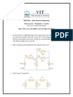 Worksheet1 KVL KCL