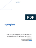 (Des) Troços Designação de Avaliação 40159 Texto+do+Artigo 130301