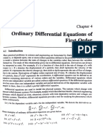 First Order Differential Equation - J&I