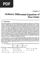 First Order Differential Equation - J&I