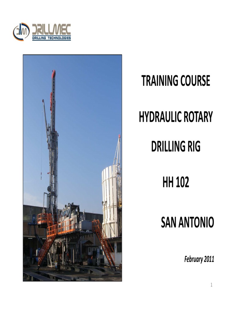 Training Course Hydraulic Drilling Rig HH 102 San Antonio1 (001030