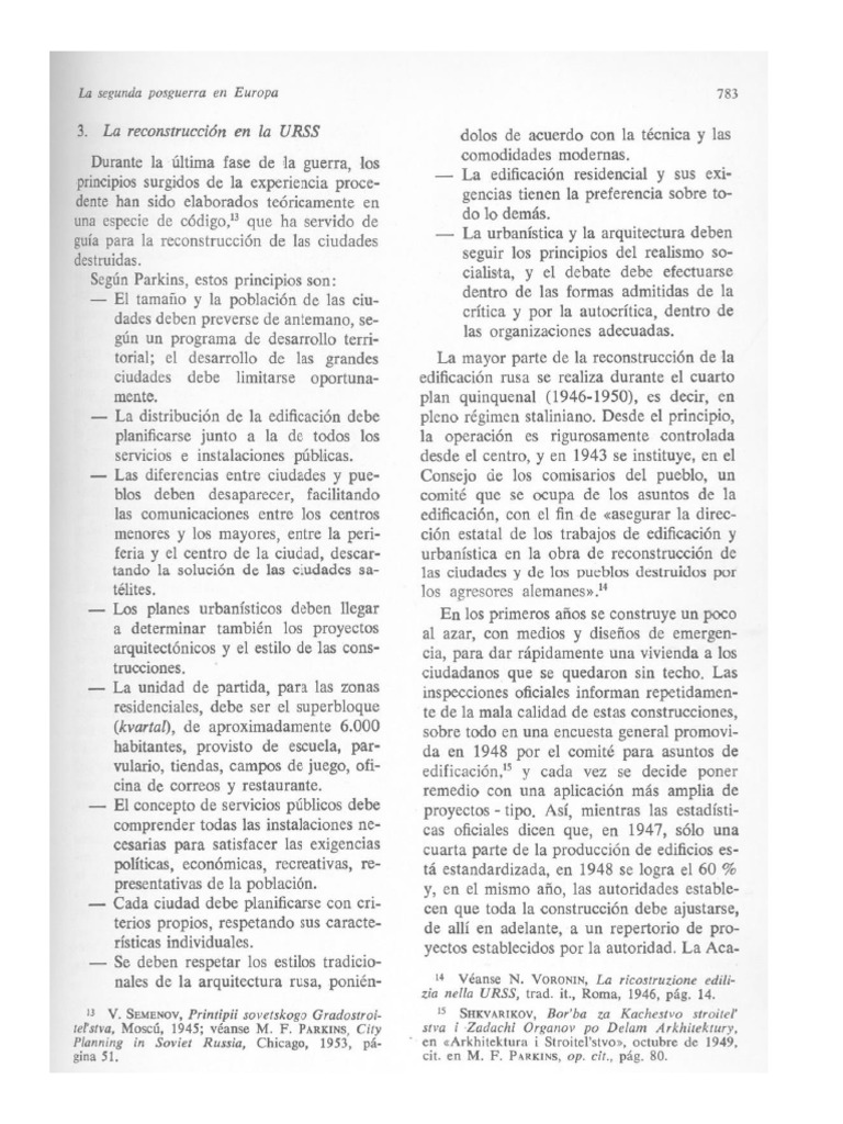 La reconstrucción en la Unión Soviética PDF