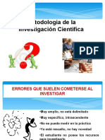 Pertinencia de Una Investigacion