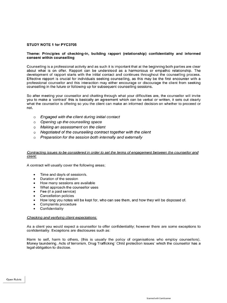 Study notes merged searchable pdf pdf informed consent