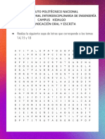 Sopa de Letras PDF