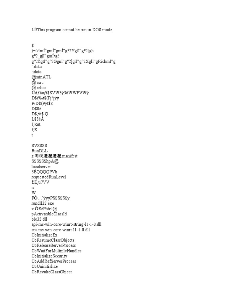 What Does Rundll Mean On A Computer