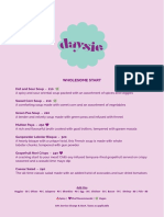 FoodMenu DaysieFinal Sarat PDF