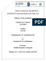 Manual de Procedimiento