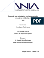 Sistema de Telemonitorización Orientado A Pacientes Con Diabetes Mellitus Tipo 2