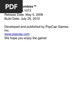 Download Plants vs Zombies by Adrian Brent SN63212510 doc pdf