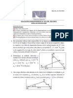 Exámen 1, Ley de Coulomb