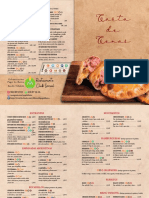 Carta Cenas Restaurante Club Social Pago La Barca PDF
