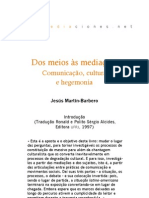 Dos meios as mediações - Introduçao