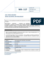 WK 117 FT Gel Alcohólico OK 2017 PDF