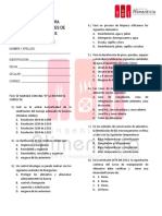 Taller para Manipuladores de Alimentos Modulo 3 - 2022