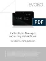 Evoko Room Manager - Mounting Instructions