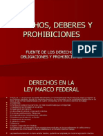 Derechos Deberes y Prohibiciones