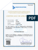 Certificado Eva Politicas