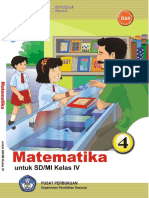 Buku Matematika Untuk Kelas 4 SD