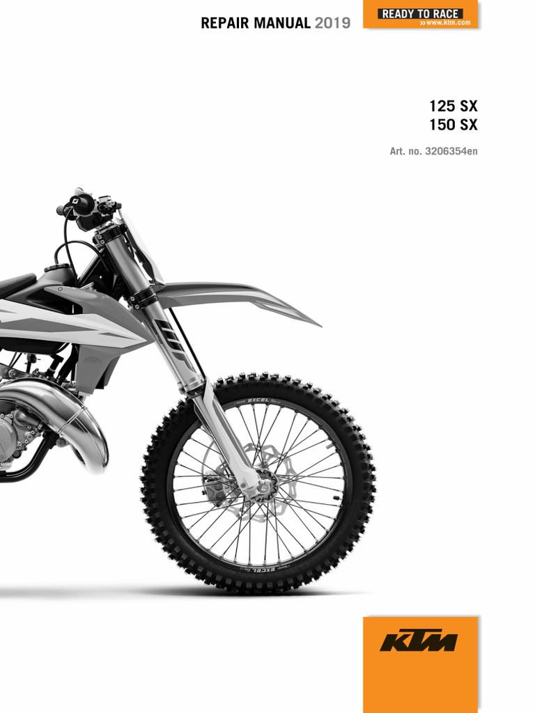 2019 KTM 125150 SX Service Repair Manual PDF PDF