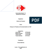 Ensayo de Panamá y El Acontecimiento de 1964