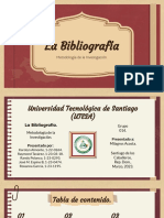 La Bibliografía - Metodología de La Investigación. PDF