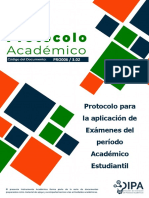 Protocolo para La Aplicación de Exámenes Del Período Académico Estudiantil V3.2-Signed - Firmado