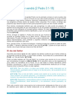 El Dia Del Senor Vendra PDF