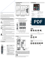 2078-2 Delta VFD037EL43A 400v-400v 3.7kW Quick Start Manual