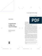 Durkheim y Las 'Viejas' Reglas Del Método Sociológico PDF