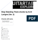 STOP STANDING THERE (VER. 2) Chords by Avril Lavigne.pdf