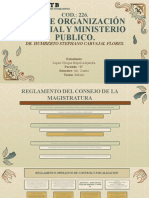 Reglamento Del Consejo de La Magistratura