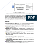 Instructivo Constancia de Registro de Modificacion de Estatutos de Una Organizacion Sindical PDF