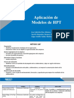 Aplicación de Modelos de HPT