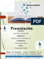 Presentacion de Didactica Ii