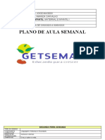 Formulario Plano de Aula Semanal