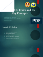 Phil1B Module 1B ETHICS AND ITS KEY CONCEPTS