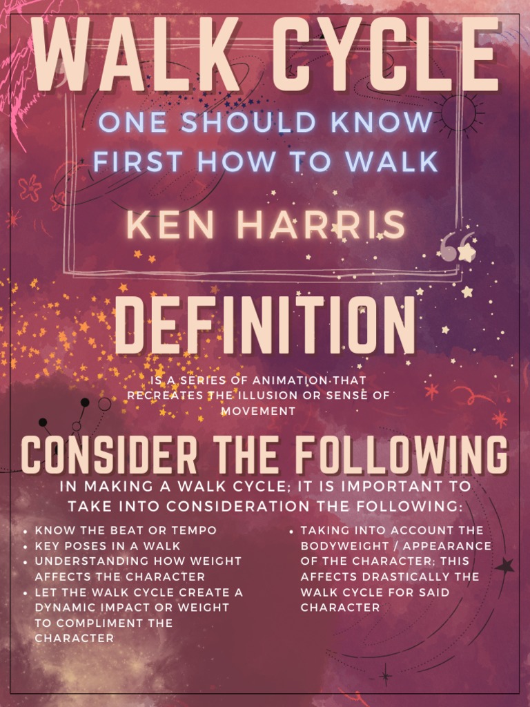 Animation - Walk Cycle | PDF | Animation