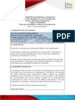 Guía de Actividades y Rúbrica de Evaluación - Unidad 1 - Fase 2 - Conceptualización PDF