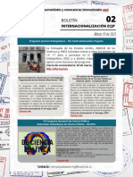 Boletín Internacionalización ECJP 02 - Estudiantes