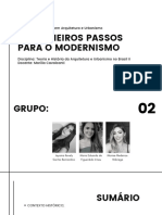 MODERNISMO - Jayama Santos, M Eduarda F., e Monise Nóbrega.