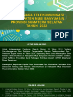 MENARA TELEKOMUNIKASI MUSI BANYUASIN 2022