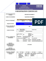 Print - Udyam Registration Certificate PDF