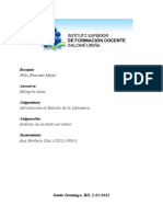 Análisis de Un Texto Narrativo PDF