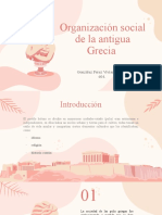 Organización Social de La Antigua Grecia 