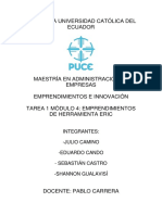 Tarea 1 M 4 Emprendimiento e Innovación PDF