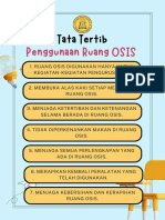 Tata Tertib Ruang Osis