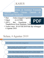 Korban Diterima Di Instalasi Forensik Rumah Sakit Umum Daerah Dr. Moewardi Surakarta