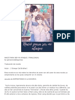 Nació para Ser Mi Ataque (Finalizada) PDF